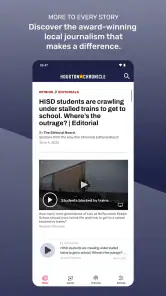 Houston Chronicle screenshot