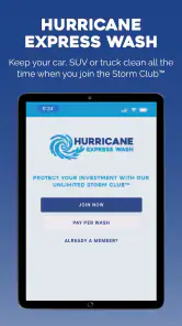 Hurricane Express Wash screenshot