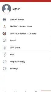 IAFF Mobile screenshot