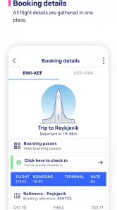 Icelandair screenshot