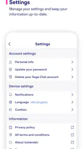 Icelandair screenshot