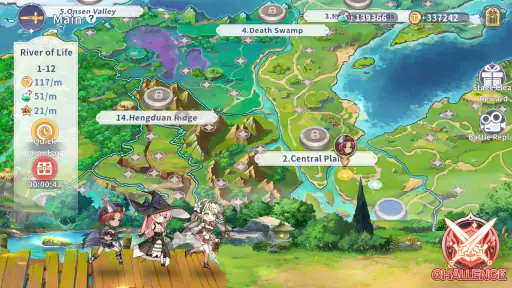 Idle Huntress: Girl's Land screenshot