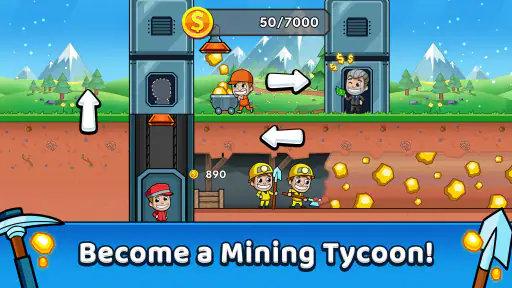 Idle Miner Tycoon: Gold & Cash screenshot