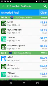 iExit Interstate Exit Guide screenshot
