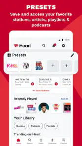iHeart: Music, Radio, Podcasts screenshot