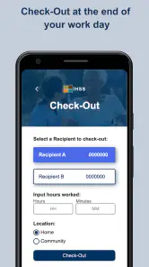 IHSS EVV Mobile App screenshot