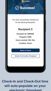 IHSS EVV Mobile App screenshot