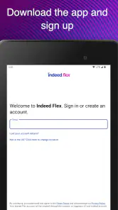 Indeed Flex screenshot