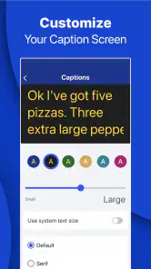 InnoCaption Live Call Captions screenshot