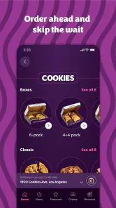 Insomnia Cookies screenshot