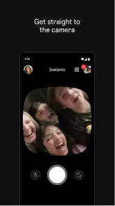 Instants, an Instagram app screenshot