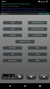 J4T Multitrack Recorder screenshot