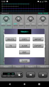 J4T Multitrack Recorder screenshot