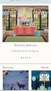 Jacquie Lawson Ecards screenshot