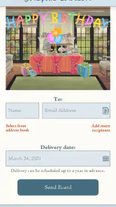 Jacquie Lawson Ecards screenshot