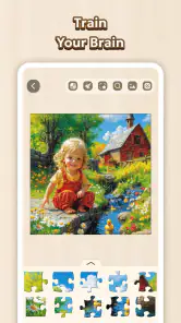 Jigsaw Puzzle - Countryside screenshot