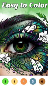 Jungle Color By Number Games screenshot