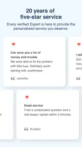 JustAnswer: Ask for help, 24/7 screenshot