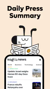 Kagi News screenshot