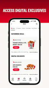 KFC US - Ordering App screenshot