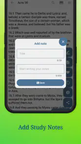 King James Bible Study KJV screenshot