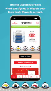 Kura Sushi Rewards screenshot