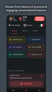 Langua: AI language learning screenshot