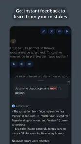 Langua: AI language learning screenshot