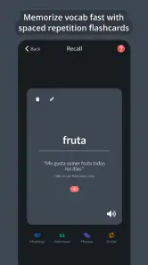 Langua: AI language learning screenshot