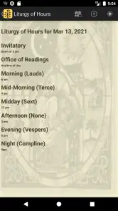 Laudate screenshot