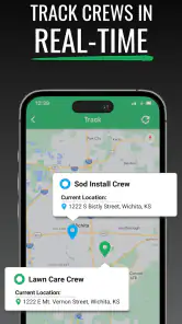 Lawn Buddy Management Software screenshot