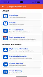 League Secretary screenshot