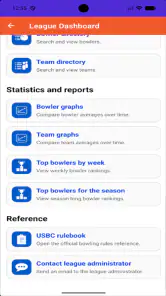 League Secretary screenshot