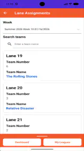 League Secretary screenshot