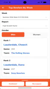 League Secretary screenshot