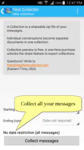 Legal Text Collector screenshot
