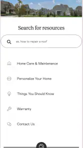 Lennar Account screenshot