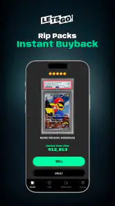 LETSGO: Rip Packs, Real Cards screenshot
