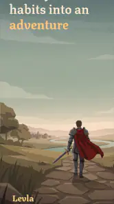 Levla: Habit Tracker RPG screenshot