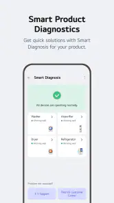 LG ThinQ screenshot