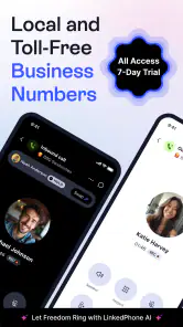Linked Phone Business Number screenshot