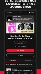 Live Nation At The Concert screenshot