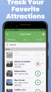 LogRide - Theme Park Database screenshot