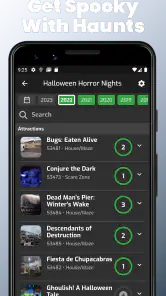 LogRide - Theme Park Database screenshot