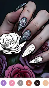 Macabre Color Paint By Number screenshot