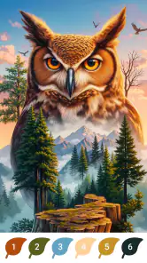 Magical Forest Color by Number screenshot