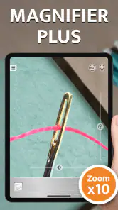 Magnifier Plus with Flashlight screenshot