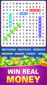 Make Money: Word Search screenshot