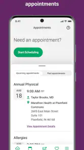 Marathon Health screenshot