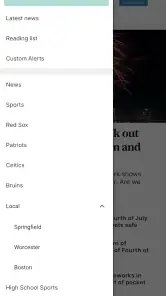MassLive.com screenshot